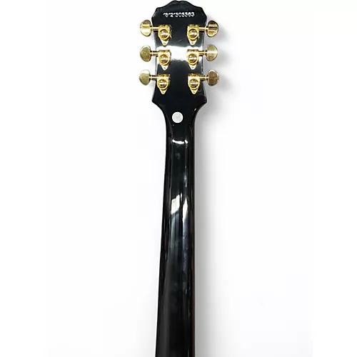 Used Epiphone Les Paul Custom Pro Cream Solid Body Electric Guitar Cream