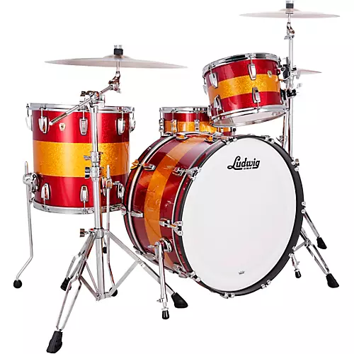 Ludwig Classic Maple 3-Piece Pro Beat Shell Pack With 24