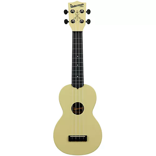 Kala KA-WMG-S Glow In The Dark Soprano Waterman Ukulele Starlight Yellow