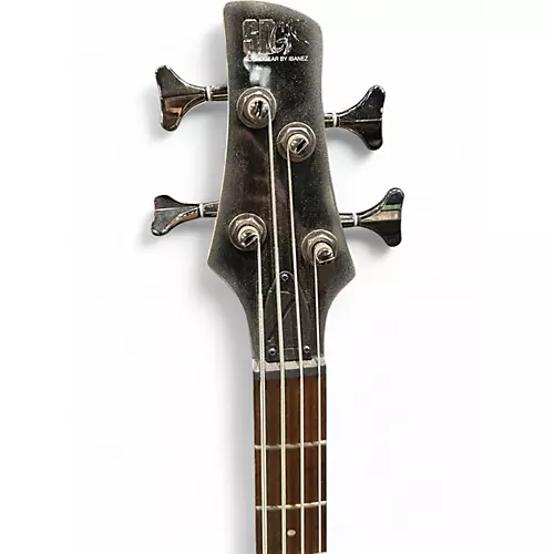 Used Ibanez SR300 SILVER Electric Bass Guitar SILVER