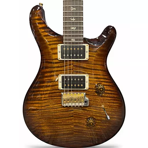 Used 2020 PRS Custom 24 10 Top Sunburst Solid Body Electric Guitar Sunburst