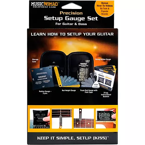 Music Nomad Precision Setup Gauge Set, 6-Piece