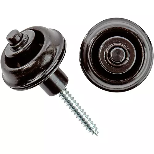 Dunlop Straplok Flush Mount Strap Retainer System Brass