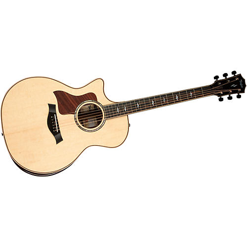 Taylor 814ce V-Class Left-Handed Grand Auditorium Acoustic-Electric Guitar Natural