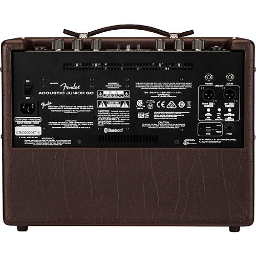 Fender Acoustic Jr GO 100W 1x8 Acoustic Guitar Combo Amplifier Dark Brown Vinyl