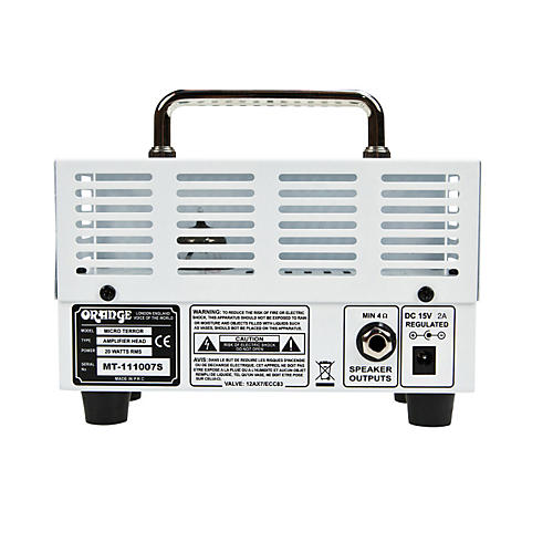 Orange Amplifiers Micro Terror MT20 20W Hybrid Guitar Amp Head