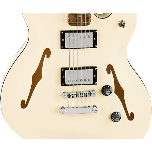 Squier Affinity Series Starcaster Deluxe Electric Guitar Olympic White