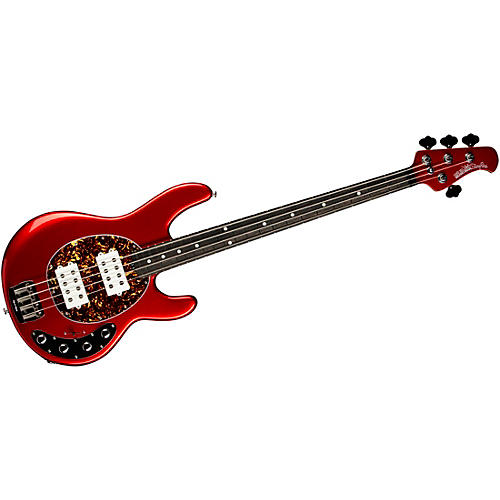 Ernie Ball Music Man StingRay Special HH Electric Bass Guitar Black and Chrome