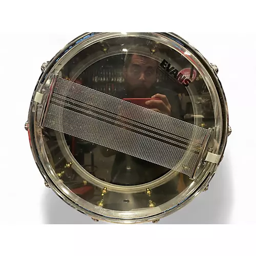 Used Yamaha 14in KSD-245 SNARE Silver Drum Silver 33