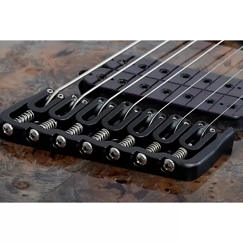 Schecter Guitar Research Omen Elite-7 MS Electric Guitar See-Thru Blue Burst