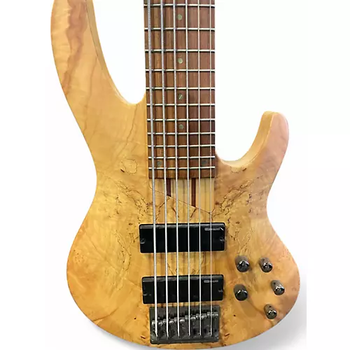 Used ESP B206 Natural Electric Bass Guitar Natural
