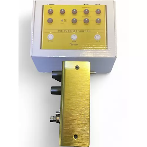 Used Fender Duel Pugilist Distortion Effect Pedal