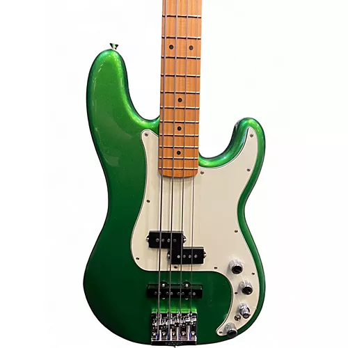 Used Fender Player Plus Active Precision Bass Cosmic Jade Electric Bass Guitar Cosmic Jade