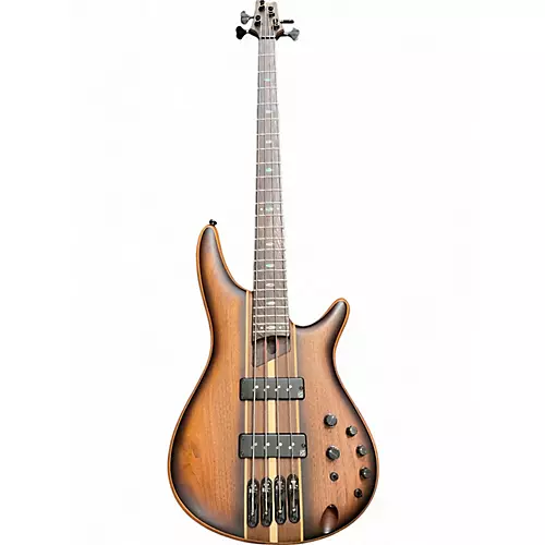 Used Ibanez sr1350b Mahogany Electric Bass Guitar Mahogany