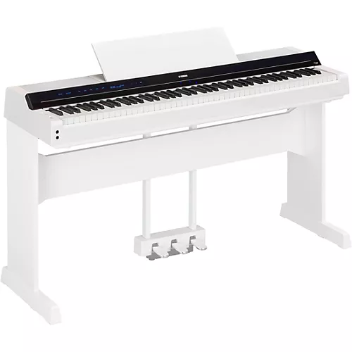 Yamaha P-S500 88-Key Smart Digital Piano With L300 Stand and LP-1 Triple Pedal Black