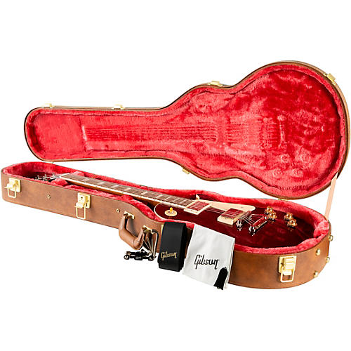 Gibson Les Paul Standard '50s Plain Top Electric Guitar Sparkling Burgundy