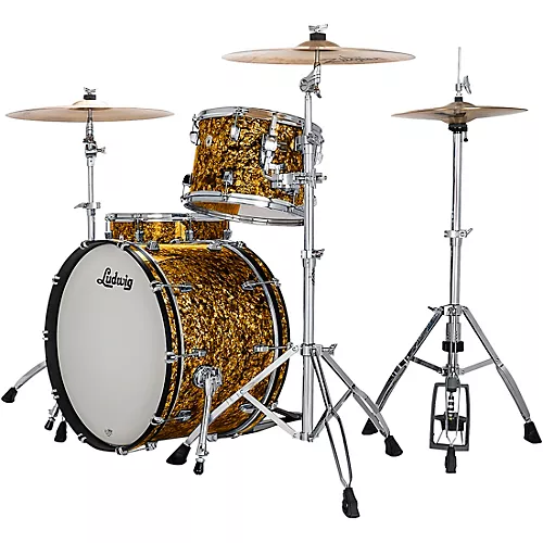 Ludwig NeuSonic 3-Piece Fab Shell Pack With 22