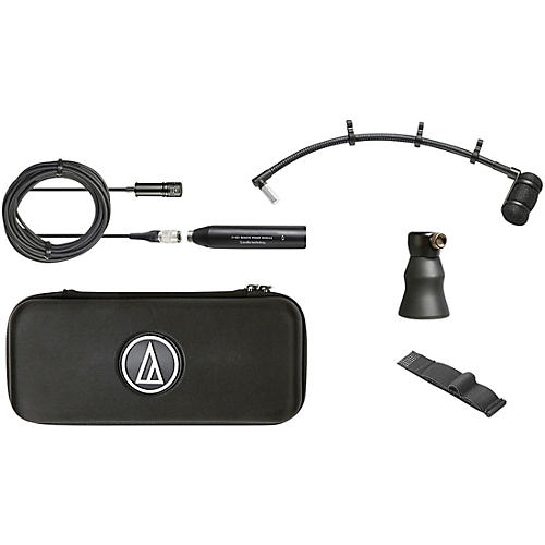 Audio-Technica ATM350PL Cardioid Condenser Instrument Microphone with Piano Mounting System (9