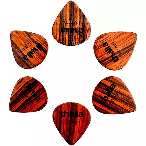 Thalia 651 Shape Rosewood Picks 1.5 mm 6 Pack