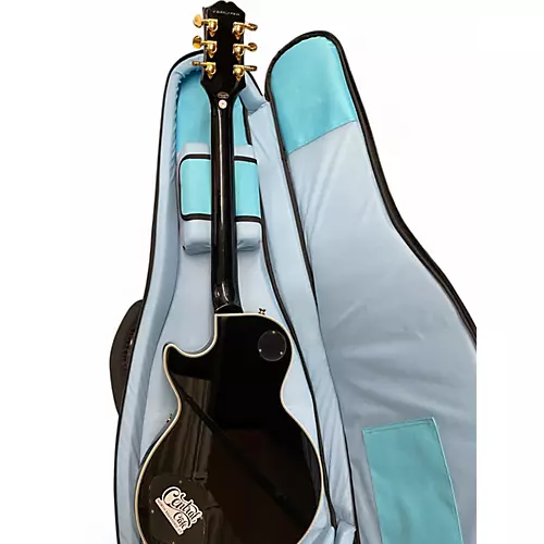 Used Epiphone Les Paul Custom Black Solid Body Electric Guitar Black