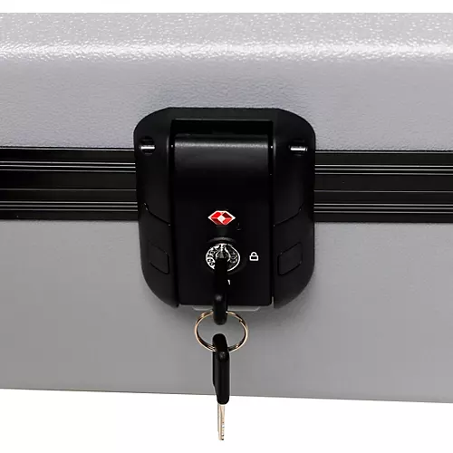 Gator Flight Pro V3 TSA Series ATA Molded Acoustic Guitar Case Gray