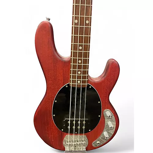 Used Sterling by Music Man Stingray 4 Wine Red Electric Bass Guitar Wine Red
