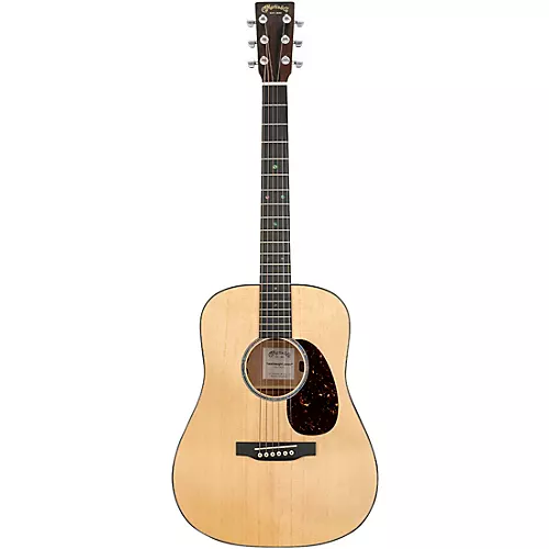 Martin D Jr E Dreadnought Acoustic-Electric Guitar Natural