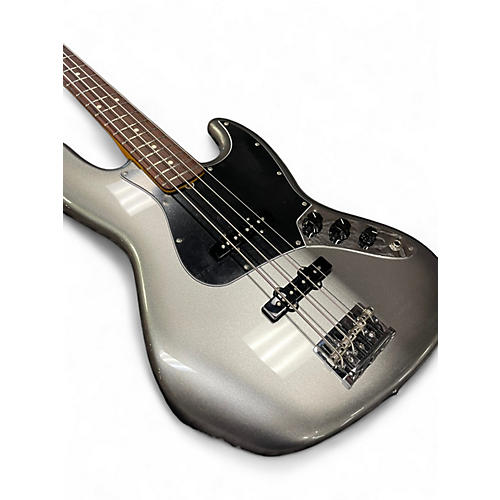 Used Fender American Professional II Jazz Bass mercury Electric Bass Guitar mercury
