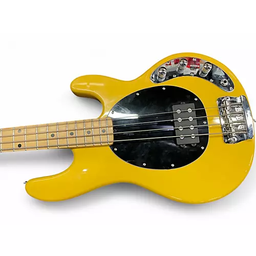 Used Sterling by Music Man stingray Classic Butterscotch Blonde Electric Bass Guitar Butterscotch Blonde