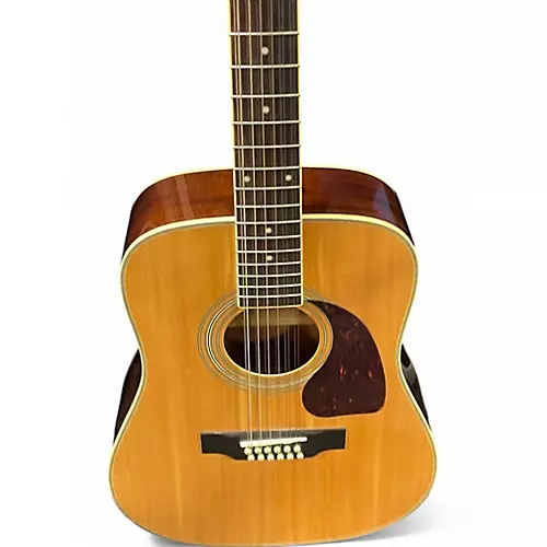 Used Epiphone DR212 Natural 12 String Acoustic Guitar Natural