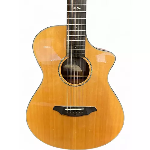 Used Breedlove Atlas Series Studio C250/SME-12 Natural 12 String Acoustic Electric Guitar Natural