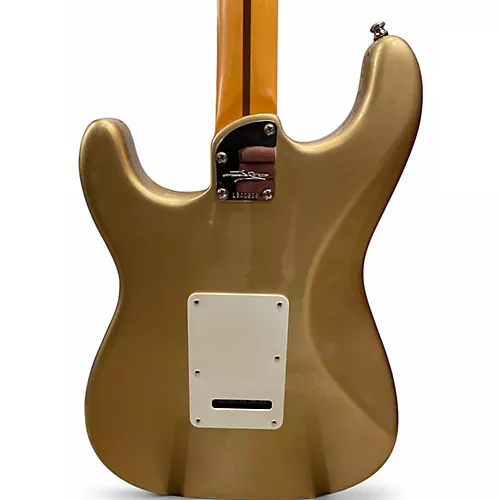 Used Fender Lincoln Brewster Signature Stratocaster Aztec Gold Solid Body Electric Guitar Aztec Gold