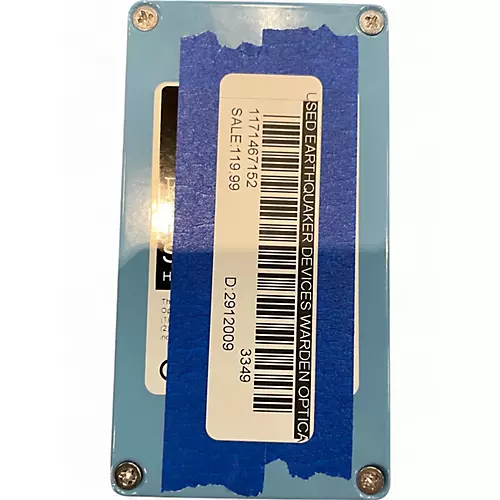 Used EarthQuaker Devices Warden Optical Compressor Effect Pedal