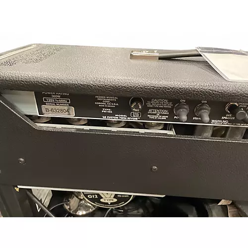 Used Fender 1968 Custom Twin Reverb 85W 2x12 Tube Guitar Combo Amp