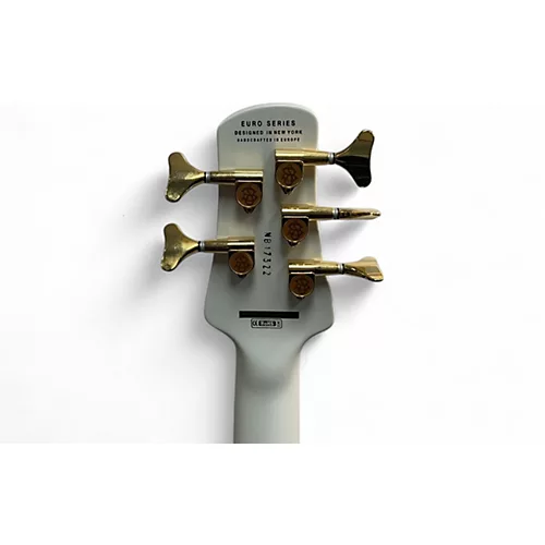 Used Spector Euro 5 Classic Electric Bass Guitar White