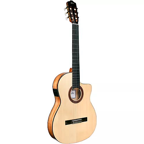 Cordoba C5-CET Thinbody Spalted Maple Nylon-String Acoustic-Electric Guitar Gloss Natural