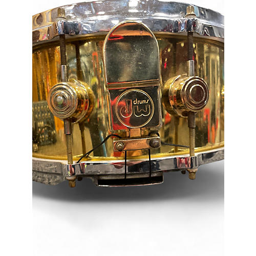 Used DW 14X6 Collector's Series Snare Gold Drum Gold 212