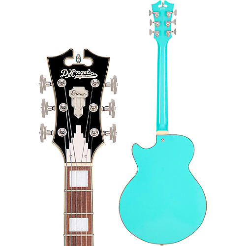 D'Angelico Premier SS Semi-Hollow Electric Guitar Burnt Red