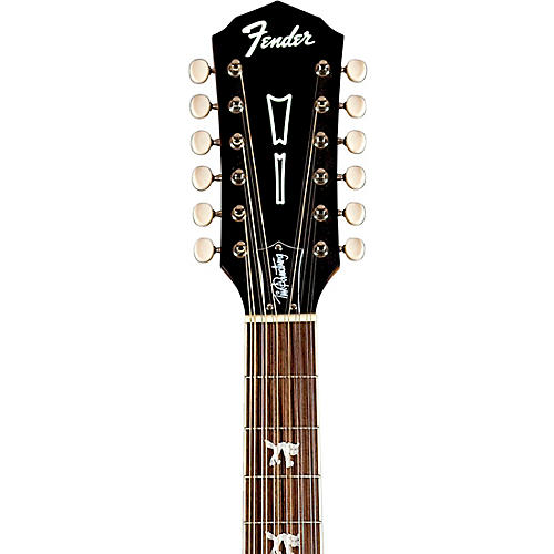 Fender Tim Armstrong Hellcat-12 12-String V2 Acoustic-Electric Guitar Natural