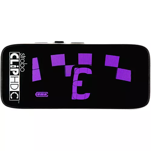 Peterson StroboClip HDC Rechargeable Clip-On Tuner Black