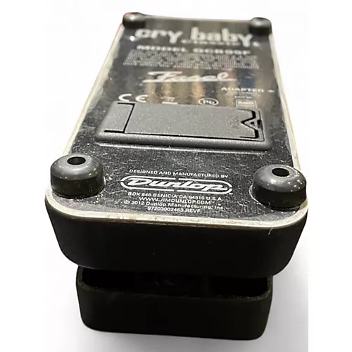 Used Dunlop GCB95F Crybaby Classic Wah With Fasel Inductor Effect Pedal