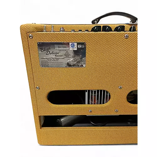 Used Fender Blues Deluxe Reissue 40W 1x12 Tweed Tube Guitar Combo Amp
