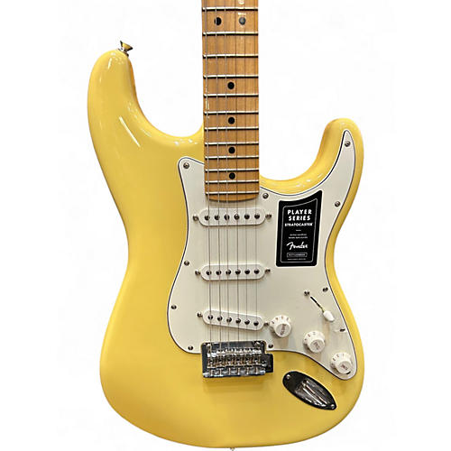 Used Fender Player Stratocaster Buttercream Solid Body Electric Guitar Buttercream