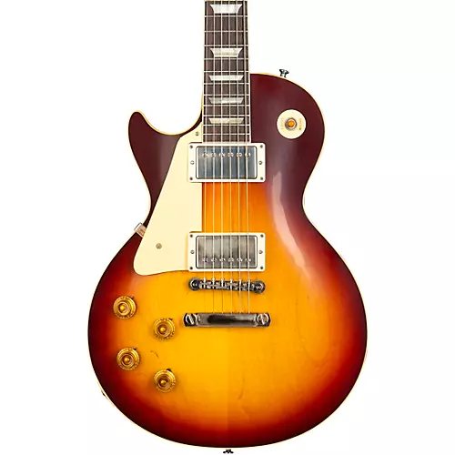 Gibson Custom 1958 Les Paul Standard Reissue VOS Left-Handed Electric Guitar Washed Cherry Sunburst