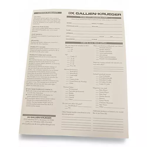 Used 2000s Gallien-Krueger MB115 1 X 15 200W BASS AMP Bass Combo Amp