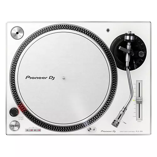Pioneer DJ PLX-500 Direct-Drive Professional Turntable White