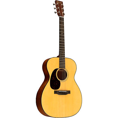 Martin 000-18 Standard Auditorium Left-Handed Acoustic Guitar Natural