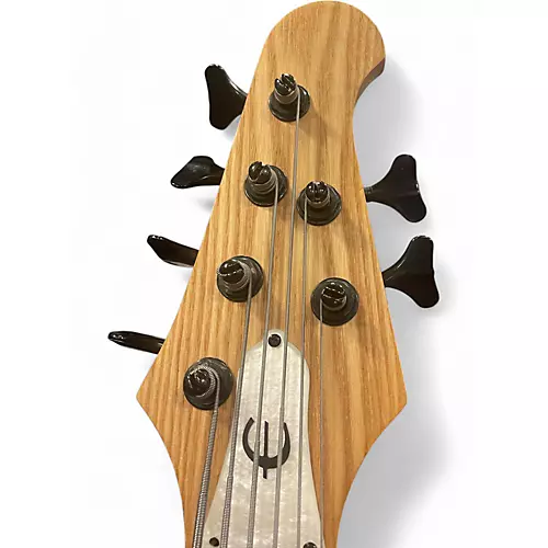 Used Epiphone EXPERT SIX Natural Electric Bass Guitar Natural