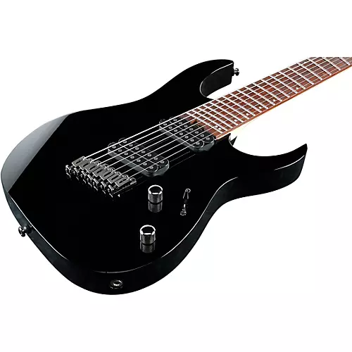 Ibanez RGMS7 Multi-Scale 7-String Electric Guitar Black