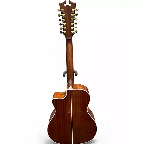 Used D'Angelico premier fulton Brown Sunburst 12 String Acoustic Electric Guitar Brown Sunburst